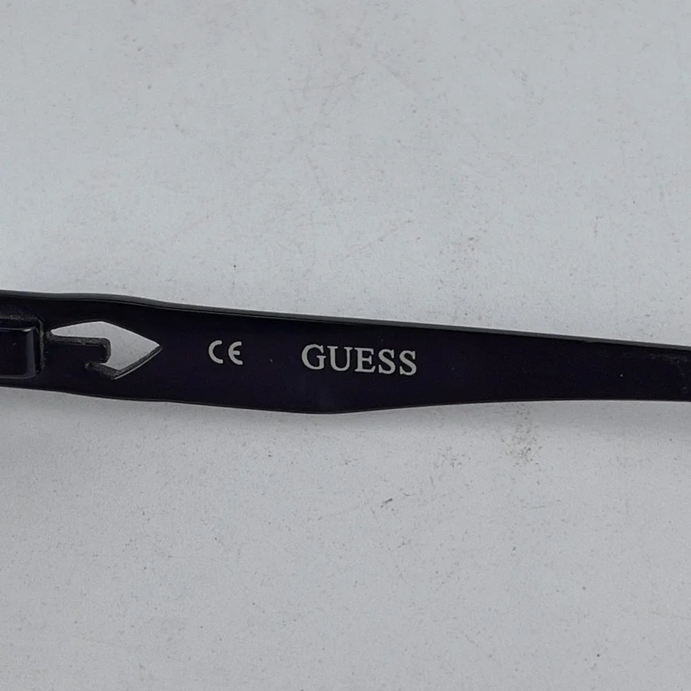 Guess GU2215‎ PUR Women's Eyeglasses Frame Purple Metal Half Rim 51-18-135 mm